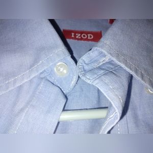 Izod mens dress button down shirt